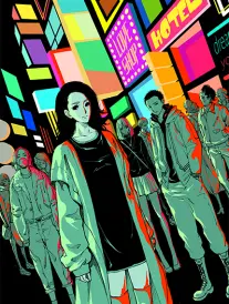 铁轨与海 动漫网治愈漫画